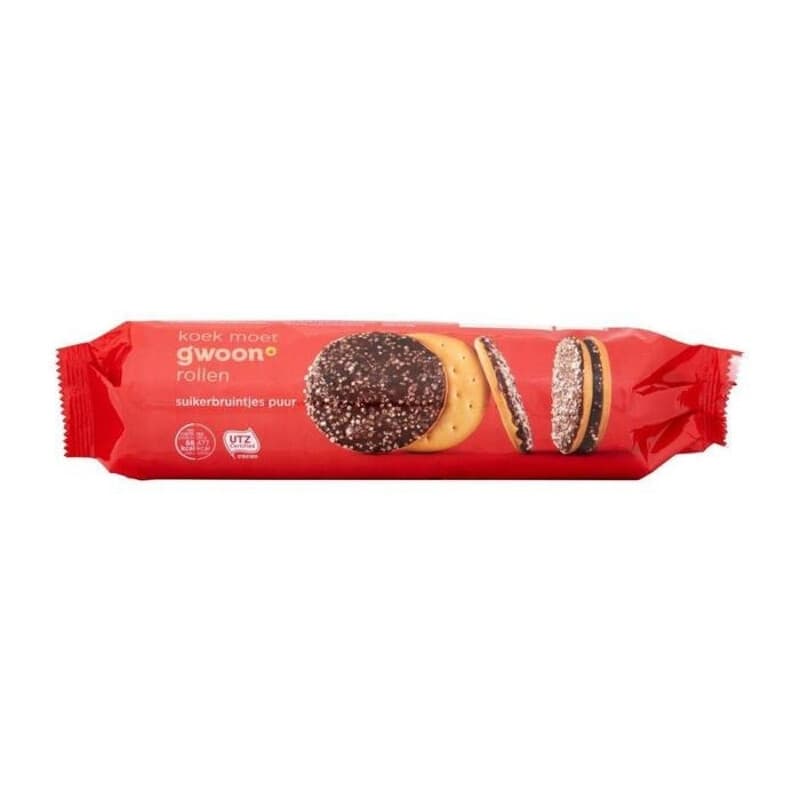 G'woon Suiker Brownies Pure - 400 g
