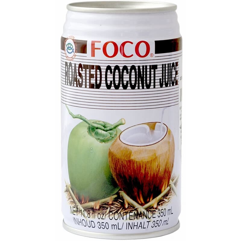 FOCO geroosterd kokoswater 350ml