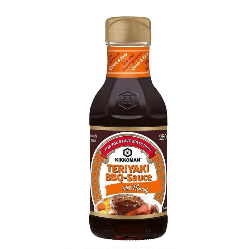 Kikkoman Teriyaki BBQ Saus Met Honing - 250 ml