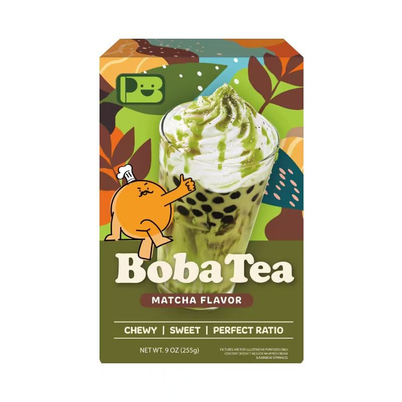 JENI PLAYB Bubble Tea Kit Matcha-smaak 3 kits - 255 g
