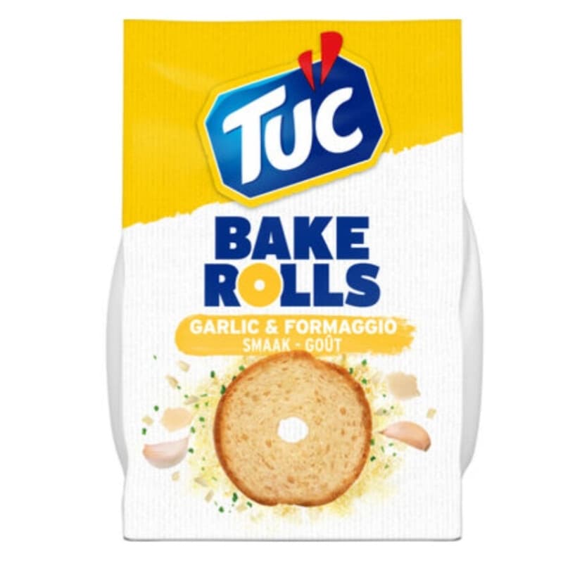 Tuc Bake Rolls Knoflook Formaggio - 150 g