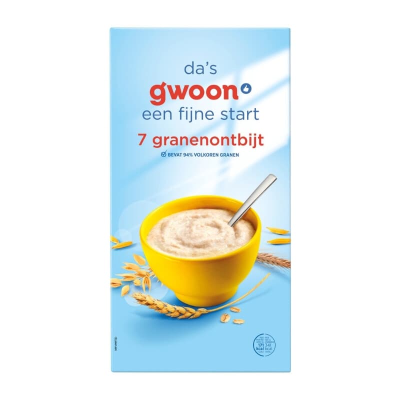 G'woon 7 Granen Ontbijtgranen - 500 g