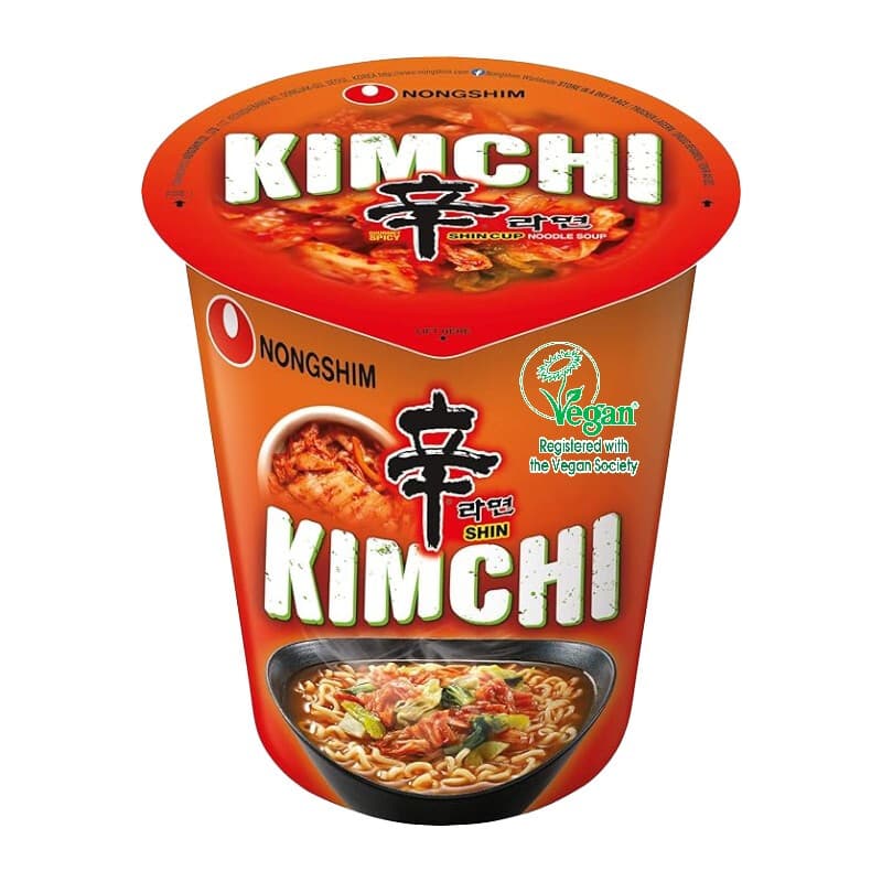 Nongshim Kimchi Ramyun Noodles (컵) - 75 g