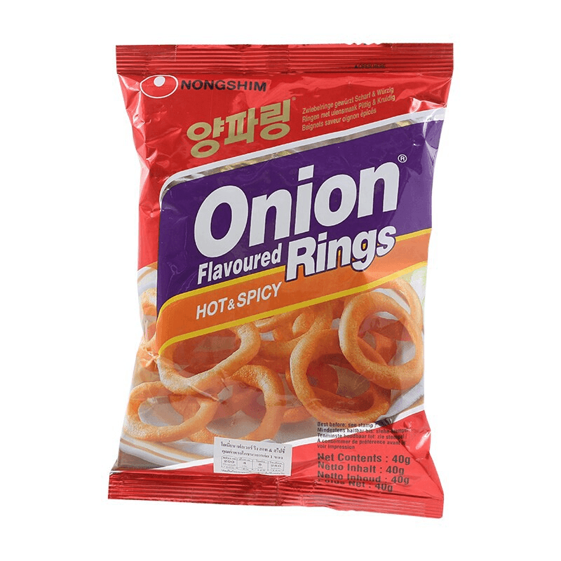 Nongshim Uienringen Heet&Pittig - 40 g