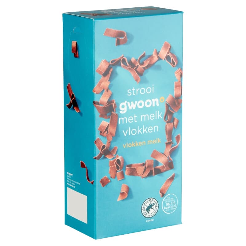 G'woon Melk Chocolade Vlokjes - 300 g