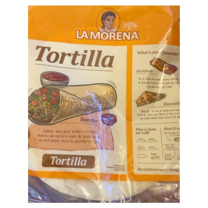 La Morena Mexicaanse Tortilla's - 6 P