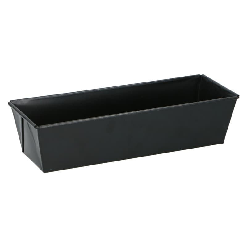 Alpina stalen taartvorm - zwart, 30 x 11 x 7,2 cm