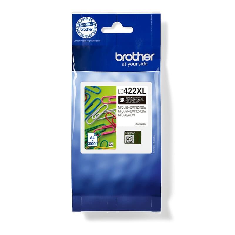 Brother LC-422XL Inkt Zwart