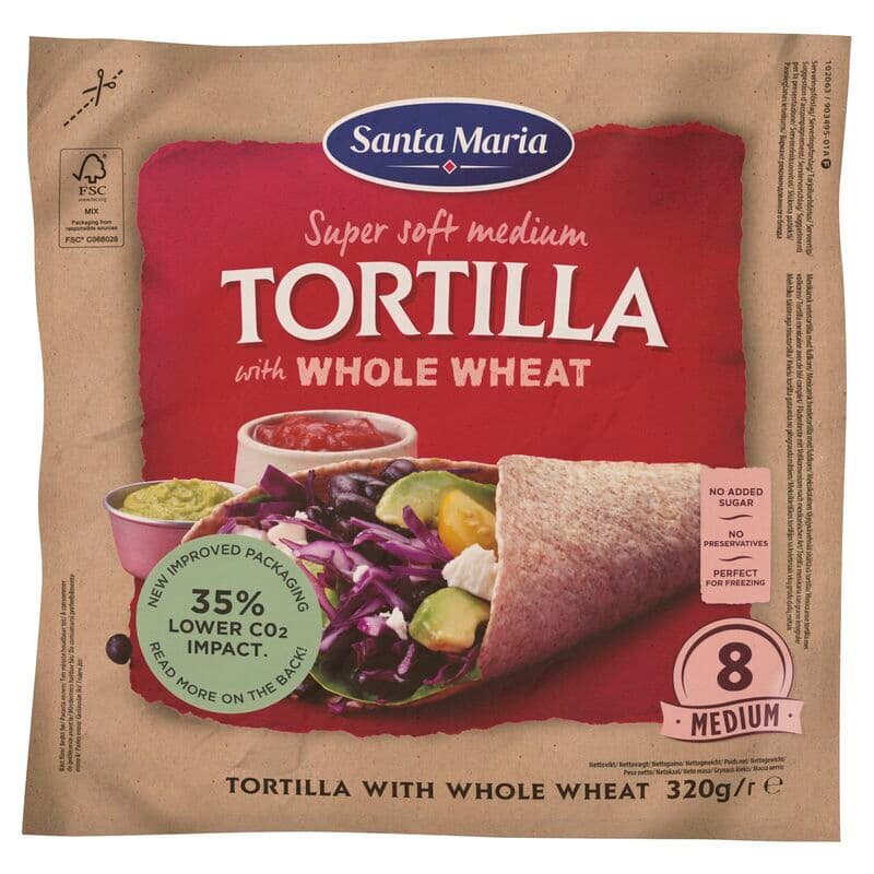 Santa Maria Tortilla Volkoren - 320 g