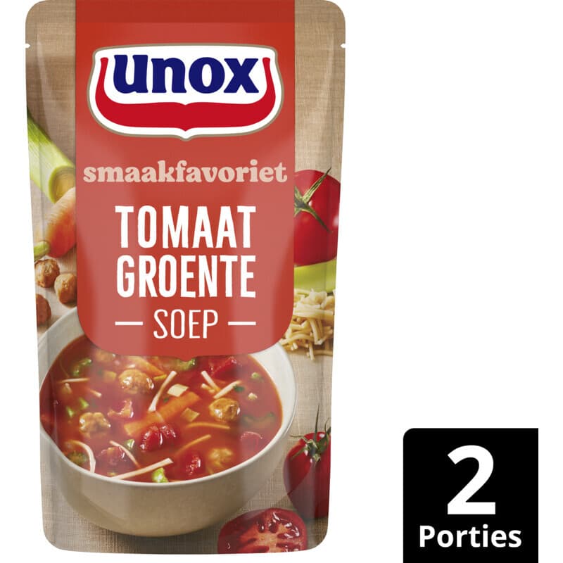 Unox Heerlijke Tomaat En Groente Soep - 570 ml