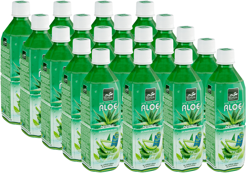 Tropische aloë vera sap Pure 20x500ml