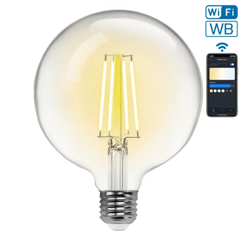 Aigostar Bluetooth mesh smart filamentlamp G80 6 W CCT