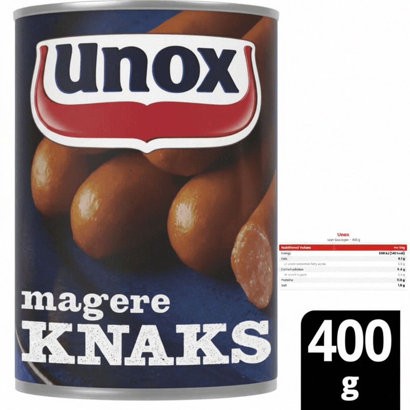 Unox Lean Sausages - 400 g