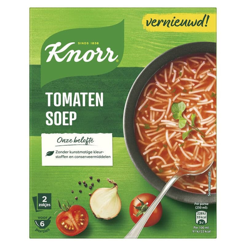 Knorr Romige Tomatensoepmix - 100 g