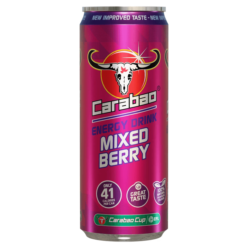 Carabao energiedrank Mixed Berry 330 ml