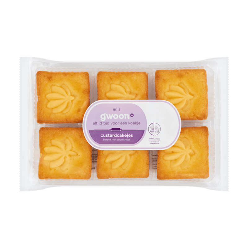 G'woon Boter Custardcake - 240 g