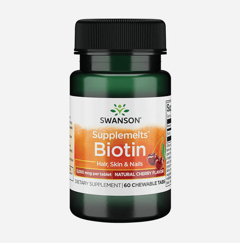 Swanson Sublinguale biotine 5000 mcg 60 stuks