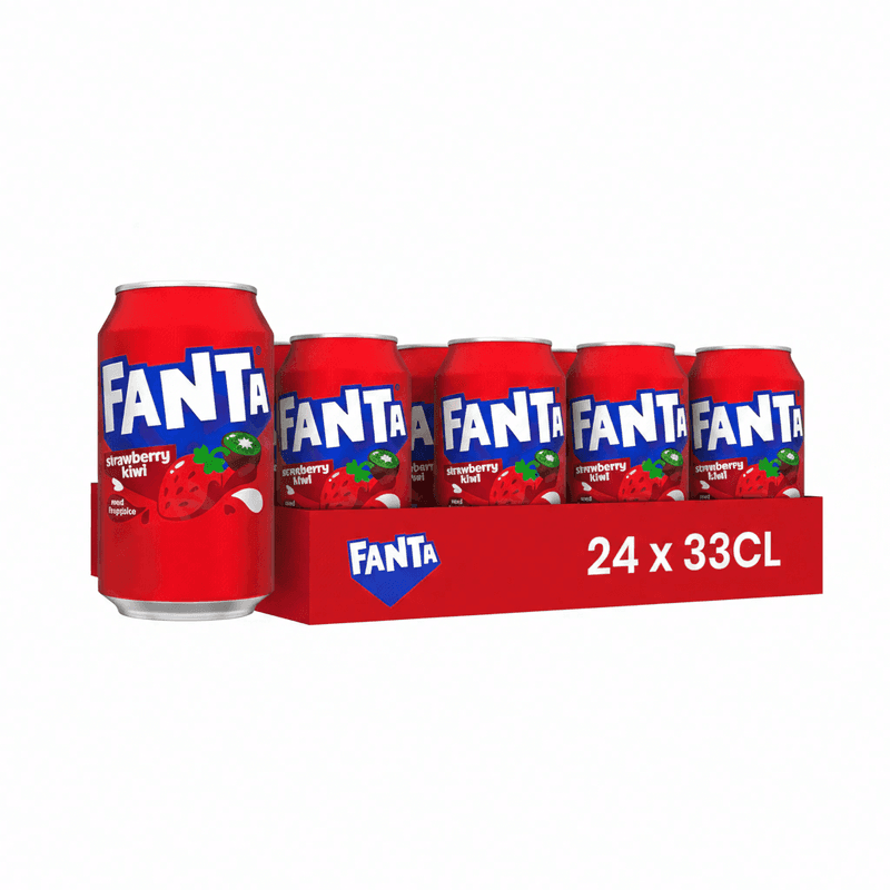 Fanta Aardbei&Kiwi - 24 x 330 ml