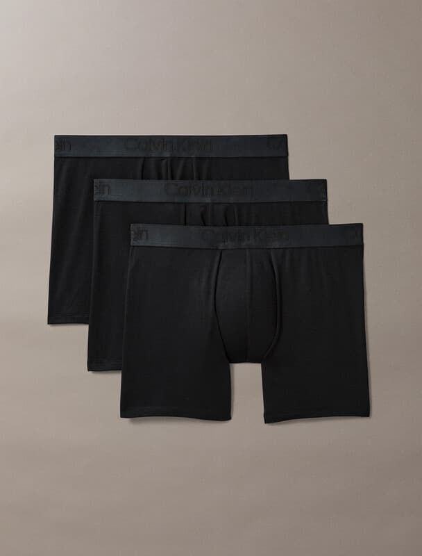 Calvin Klein heren boxershorts 3-pack - zwart, XXL