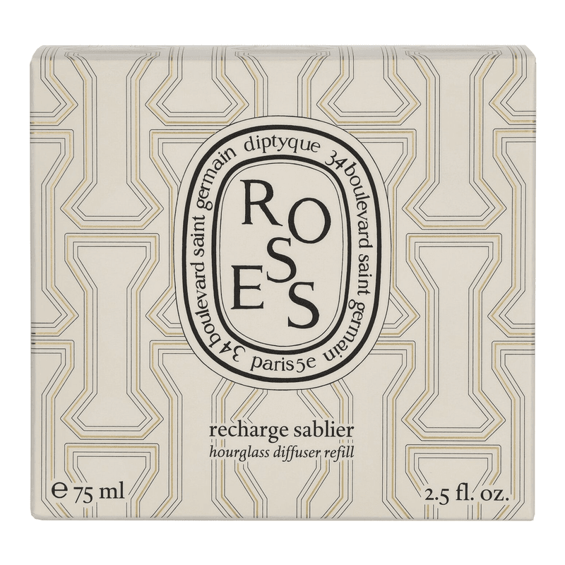 Diptyque Roses Hourglass Diffuser - Refill 75 ml