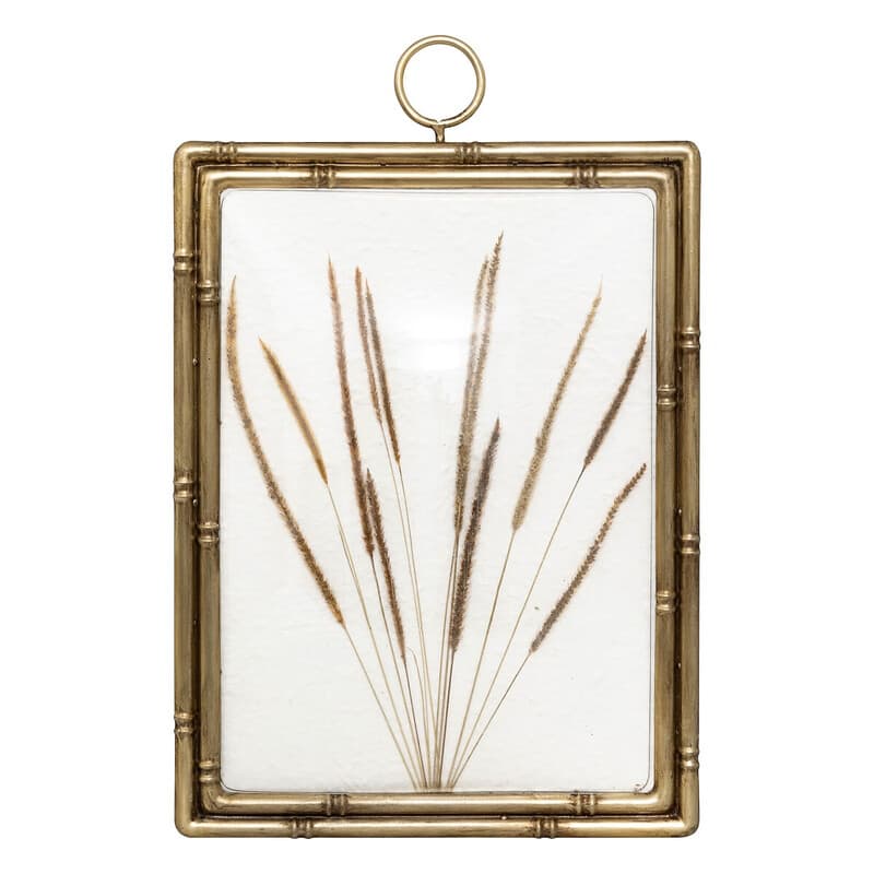 Atmosphera Decoratieve Bloem Jonas Wandkunst - 46 x 30 cm