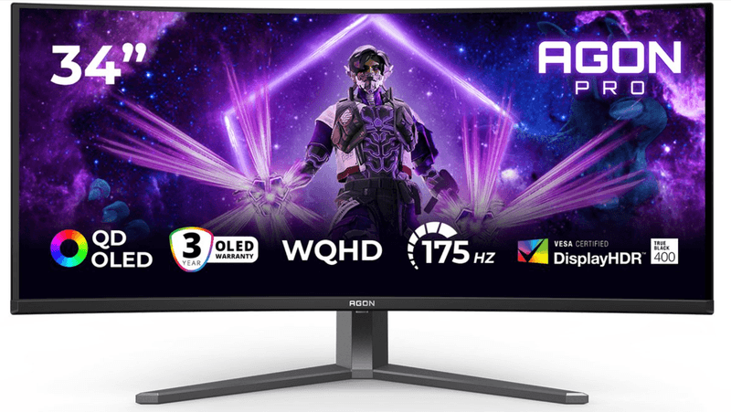 AOC AG346UCD QD-OLED Curved