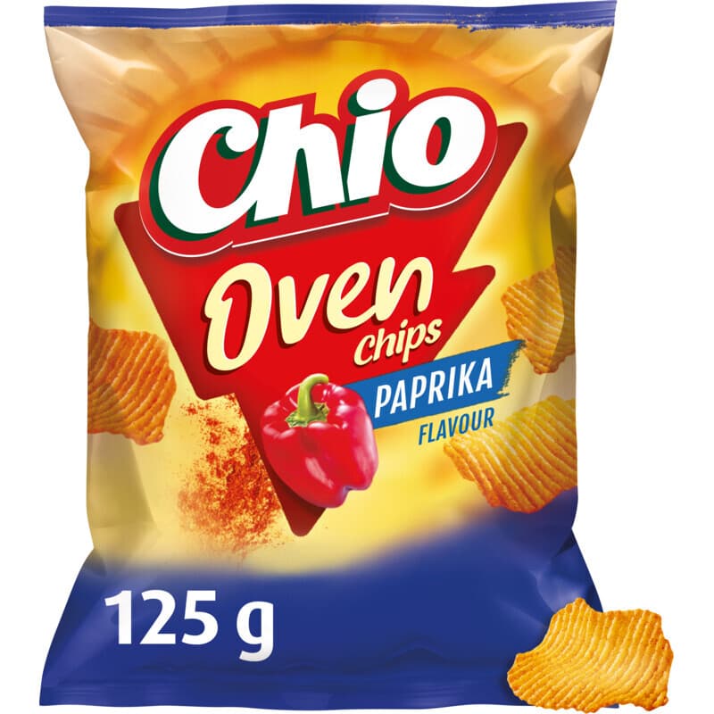Chio Oven Chips Paprika - 125 g