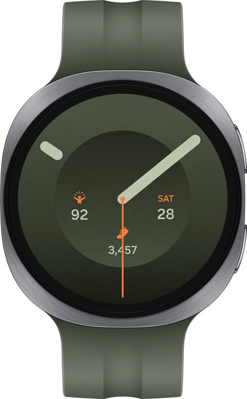 Samsung Galaxy Watch 9 44 mm - LTE Smartwatch Zilver/Groen