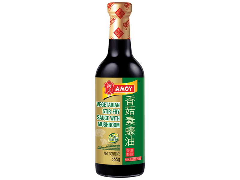 AMOY vegetarische roerbaksaus met champignon 555 g