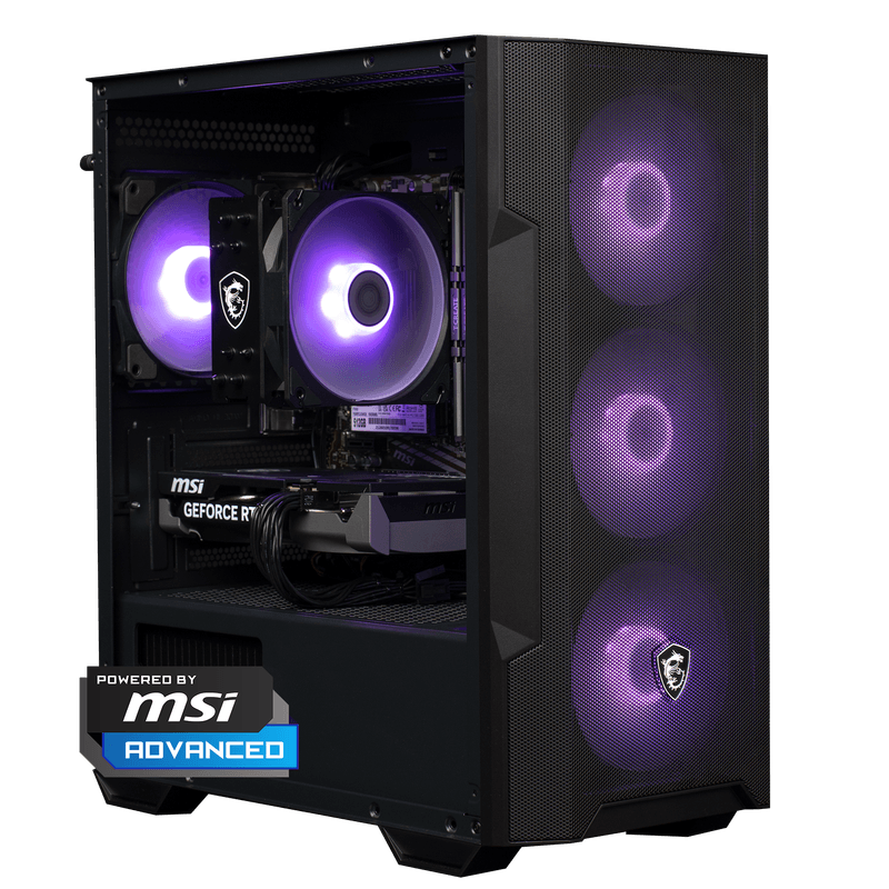 Shark Max Bite R500 Gaming PC RTX5060/R5/16GB/500GB - Powered by MSI