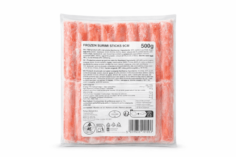 KHY Surimi-krabstick (9 cm) (40% surimi) - 500 g