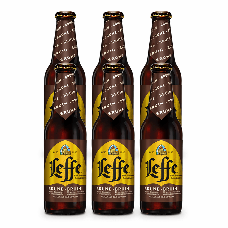 Leffe Bruin Bier - 6 x 300 ml
