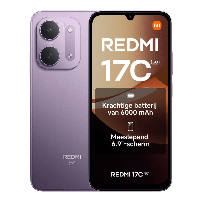 Redmi 17C 128GB Paars 5G