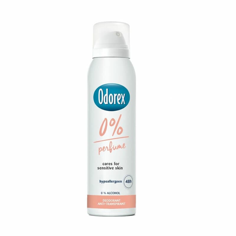 Odorex Deospray - 0% Fragrance 150ml.