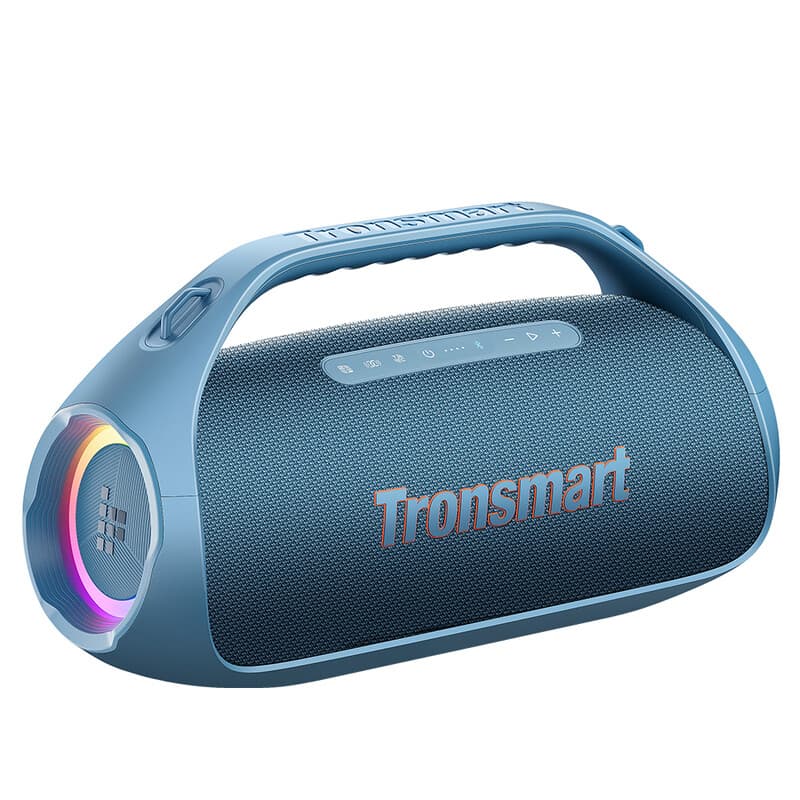 Tronsmart Bang 2 draagbare partijluidspreker met een racetrack mid-woofer, 90W krachtig geluid, tot 26 uur levensduur, IPX6 waterbestendigheid, BeatSync-ritme en draadloze stereo-koppeling