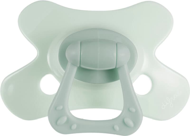 Difrax Uni Fopspeen - Rond - 6+ Mnd - Green Jade