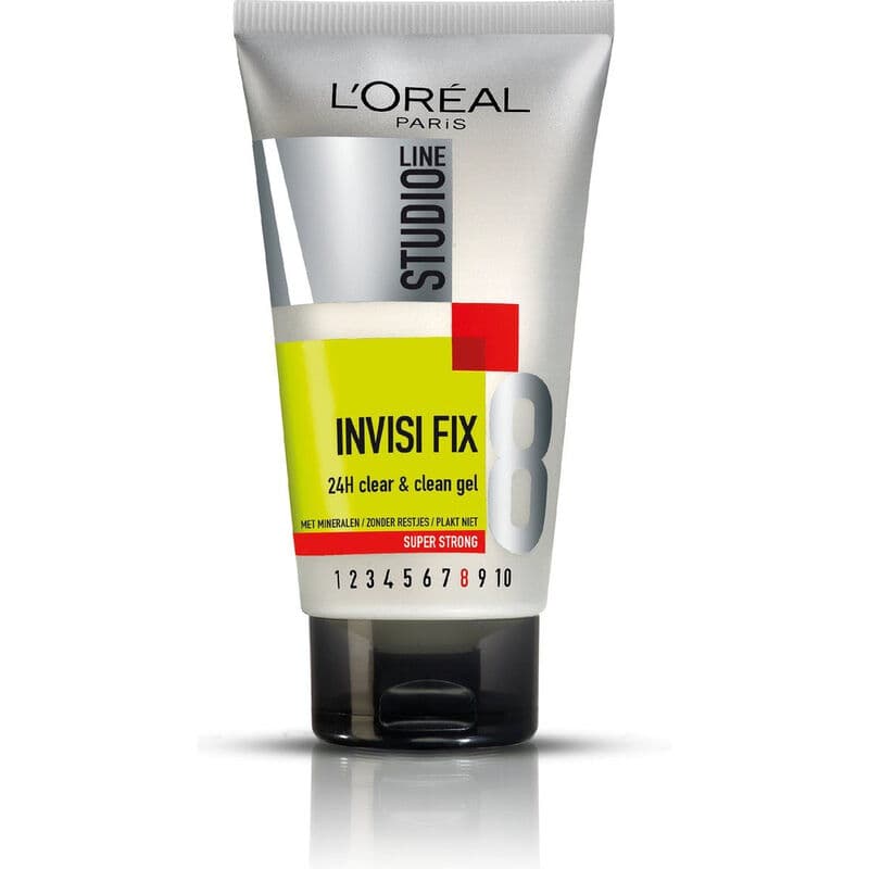 L'Oréal Paris Studio Line Invisi Fix 24h Clear & Clean - Super Sterke Fixatie Haargel - 150 ml
