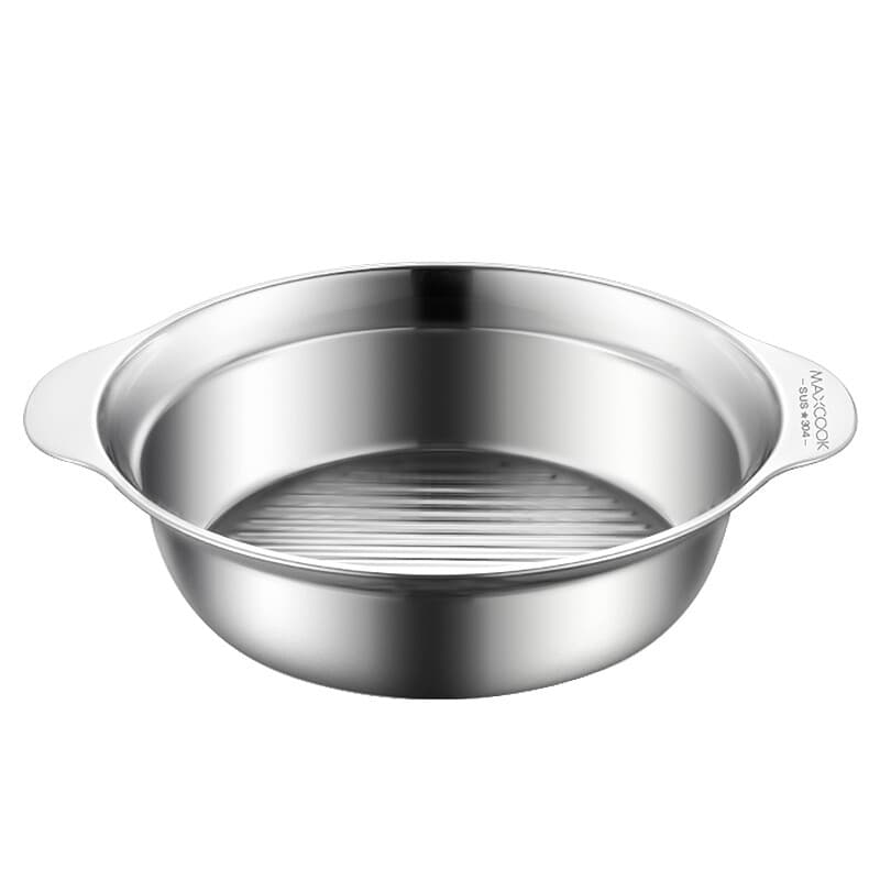 Maxcook 304 Rvs Meervoudig Gebruik Bakpan - 27CM