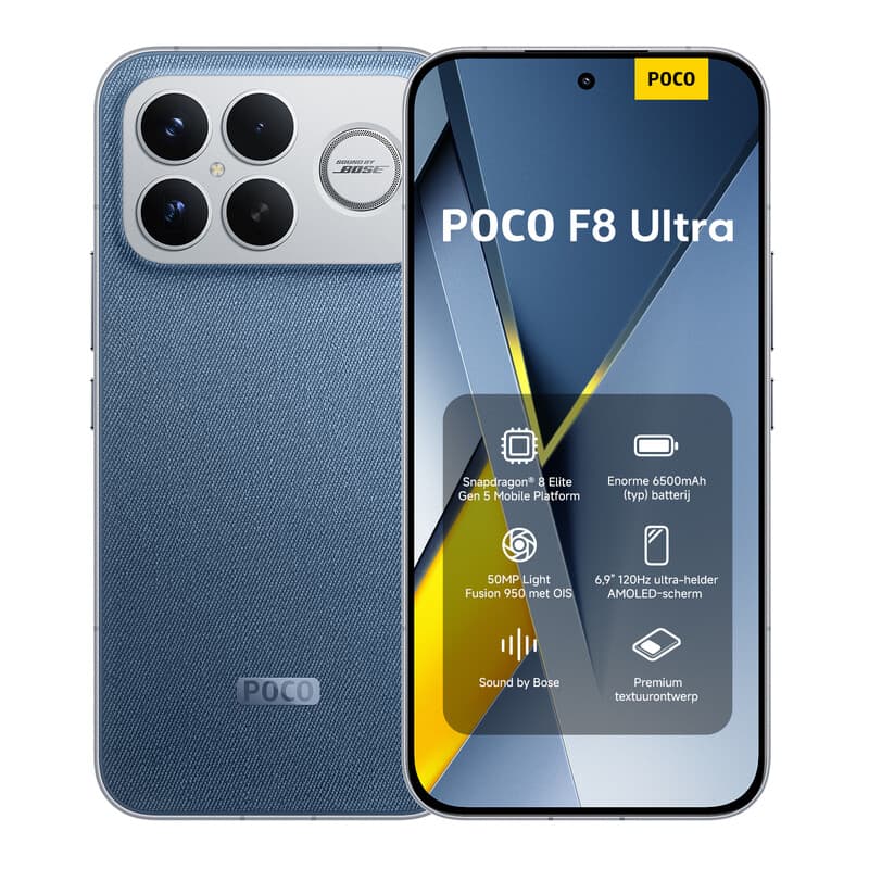 POCO F8 Ultra - 16 GB / 512 GB - Blauw