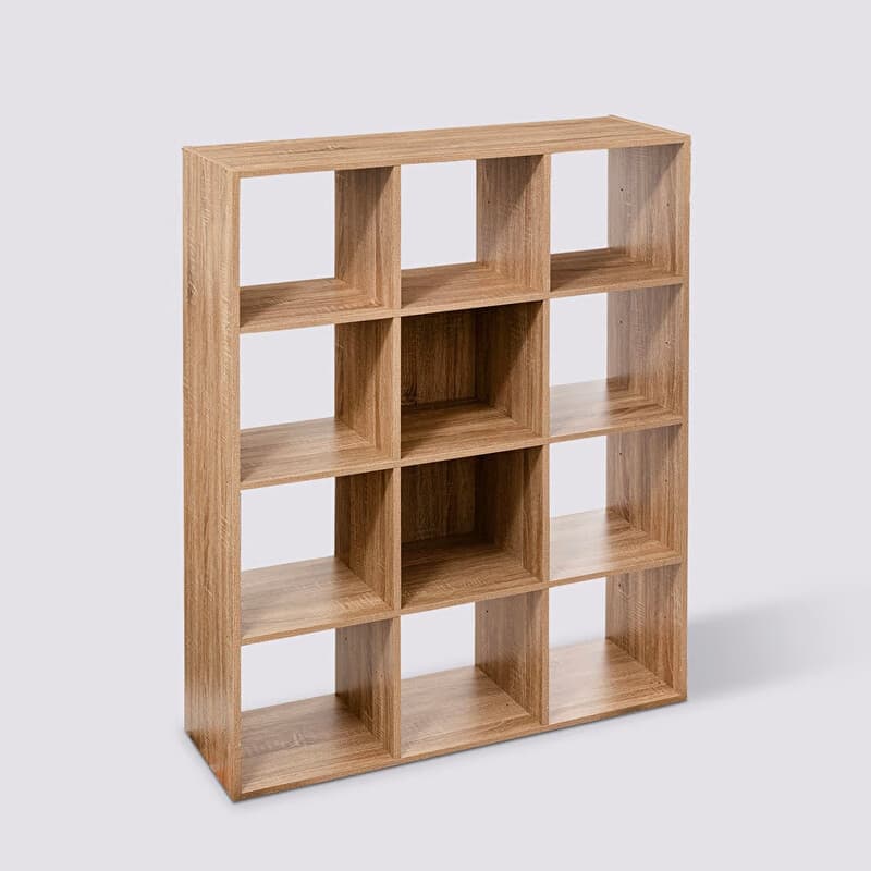 Houten plank met 12 vakken MIX'N MODUL