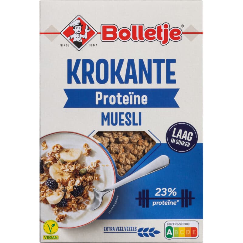 Bolletje Bal Van Knapperige Muesli Eiwit - 360 g