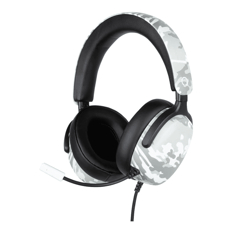 KONIX Nexus over-ear bedrade gamingheadset voor PS5, Switch 2 en Xbox Series X|S - 40 mm drivers - microfoon - 1,5 m kabel - camouflagempatroon