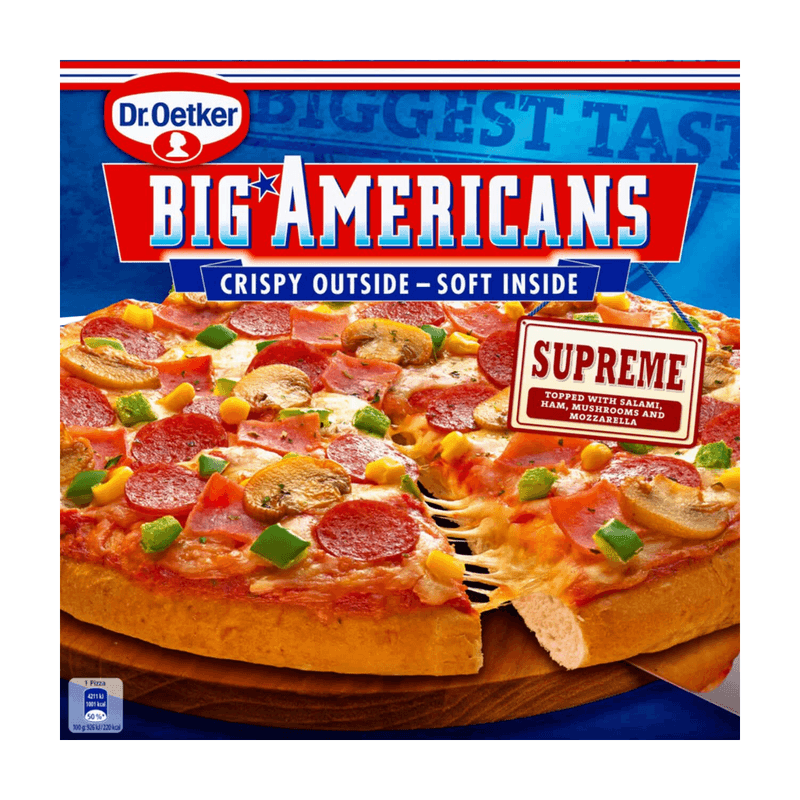Dr. Oetker Big Americans Supreme 455g