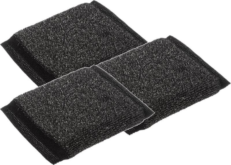 5five Pan Spons Set - 3 stuks, Donkergrijs