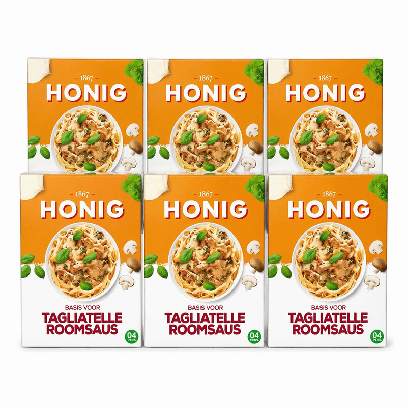 Honig Tagliatelle Roomsaus - 6 x 62 g