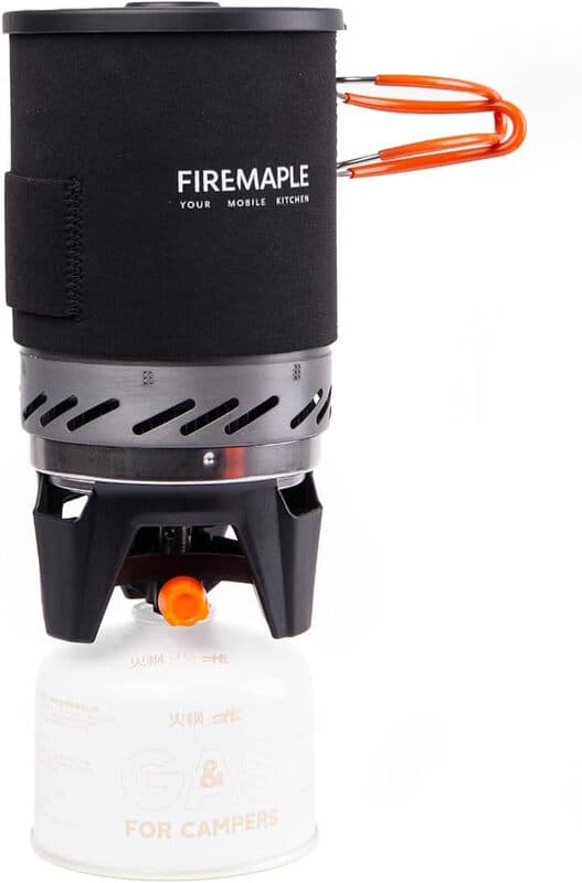 FIREMAPLE Fixed Star economisch kooksystem voor solo-reizigers in alle omstandigheden