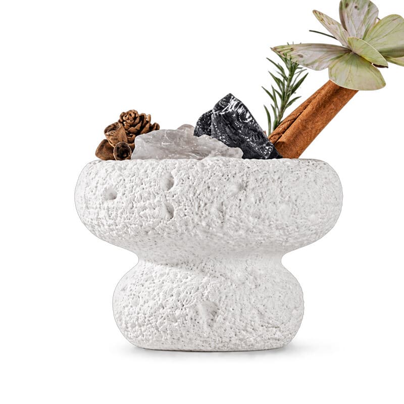 Seasons in Motion Diffusion Stone Geur: White Tea Reverie 15,5*15,5*15,5 cm 72
