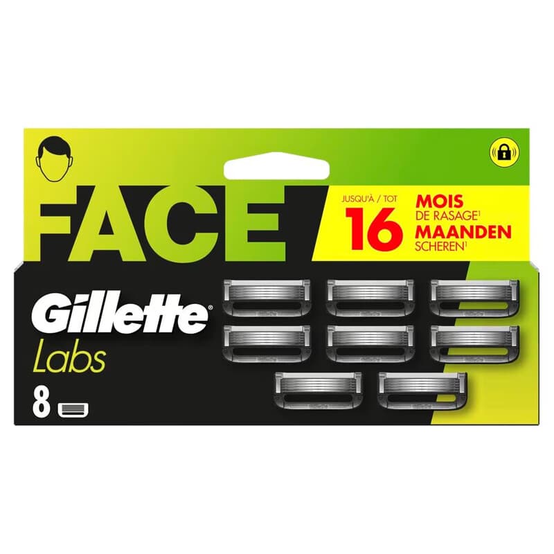 Gillette Labs Scheermesjes - 8 stuks