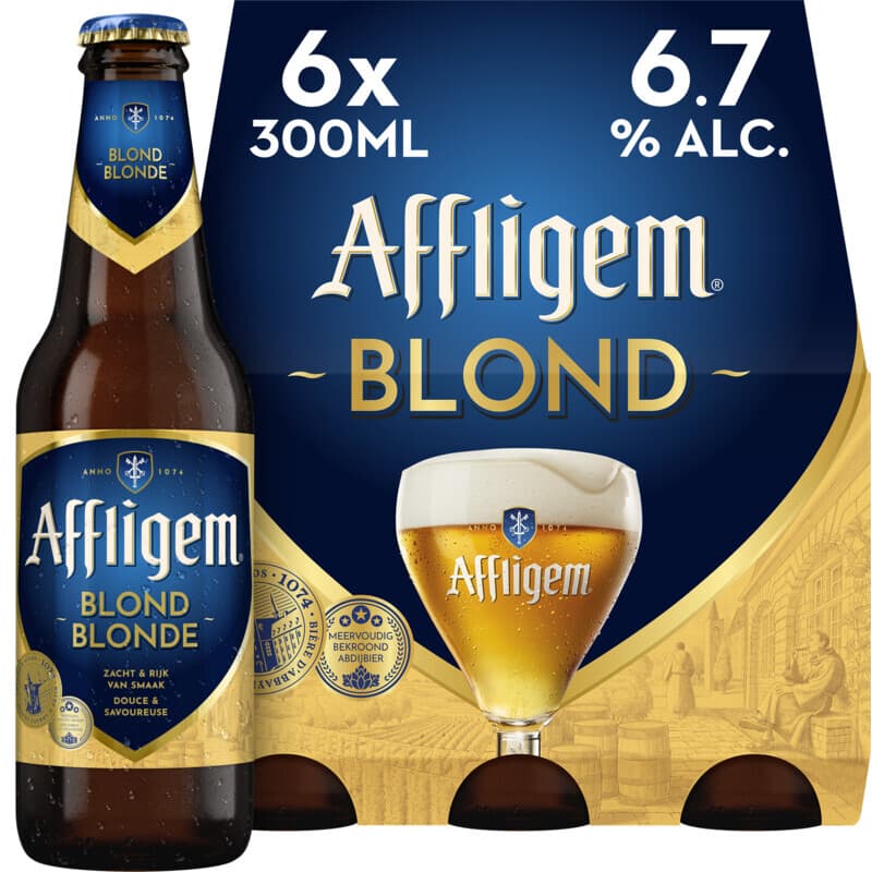 Affligem Blond bier - 6 x 300 ml