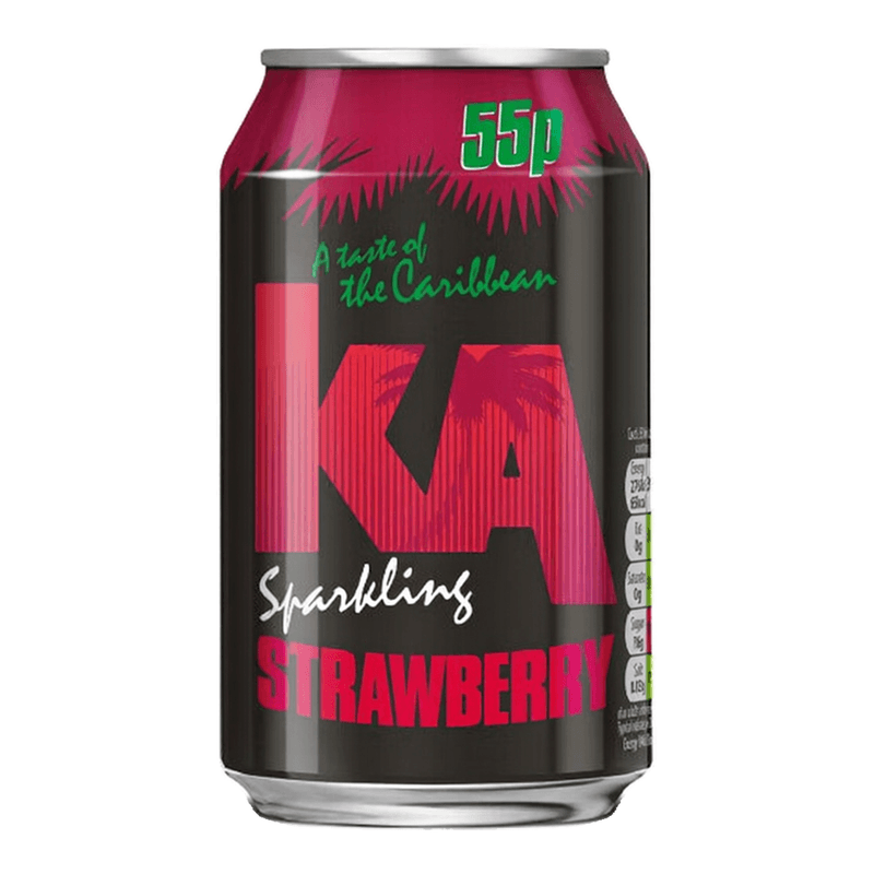 Ka Aardbei Sprankelend Frisdrank - 330 ml